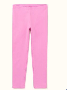 NWT Girls’ Tea Solid Leggings - Perennial Pink Sz.4